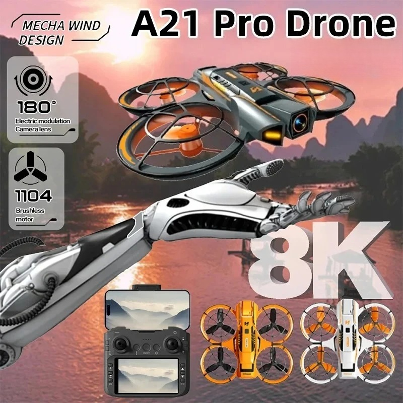 Drone Photogrammetry - Drone Originale A21 Pro 4K Professionale