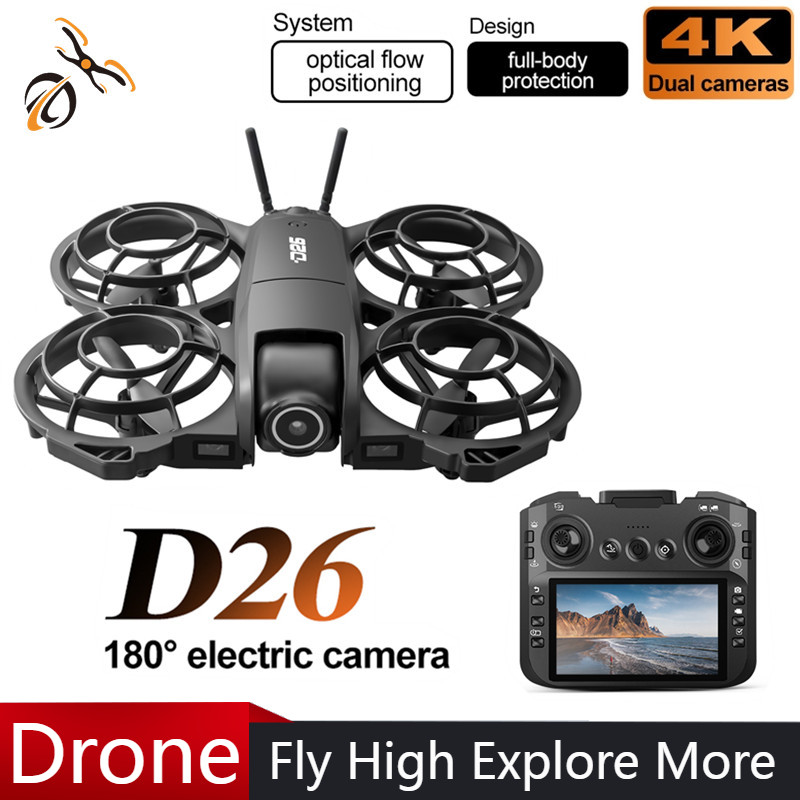 Drone Aerial Photography - Drone D26 4K HD Aereo 180°