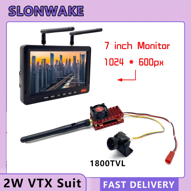SLONWAKE 5.8G 2W VTX FPV 1800T - Drone Aerial Photography recensione e prezzo