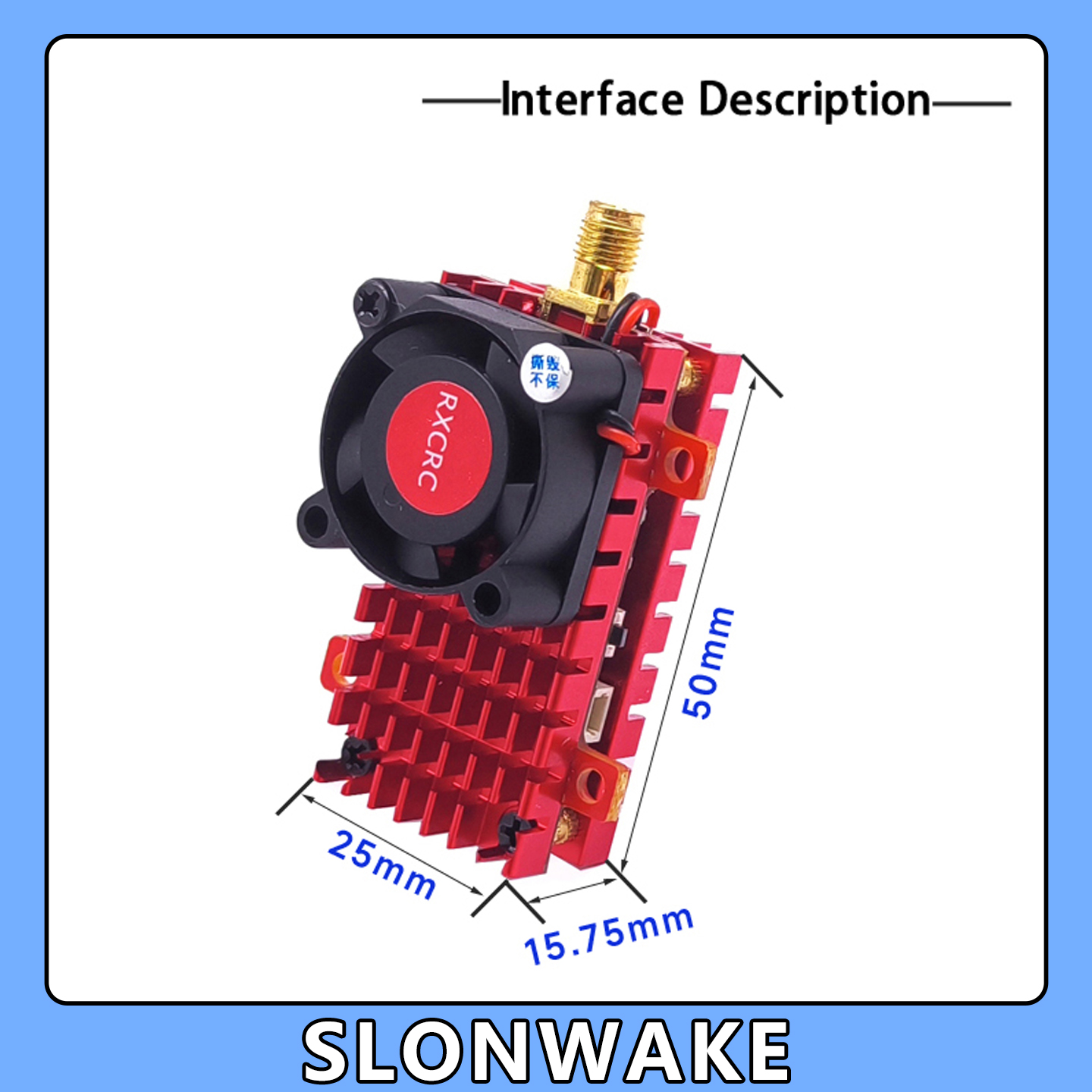 SLONWAKE 5.8G 2W VTX FPV 1800T - Drone Aerial Photography recensione e prezzo