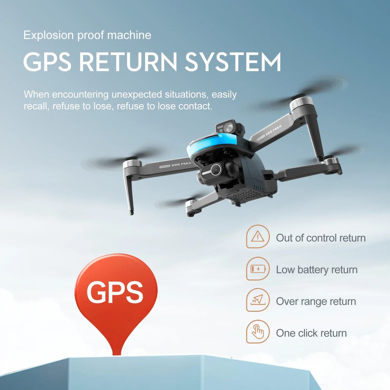 NUOVO S9S MAX MINI Drone 4K 2  - Drone Lidar recensione e prezzo