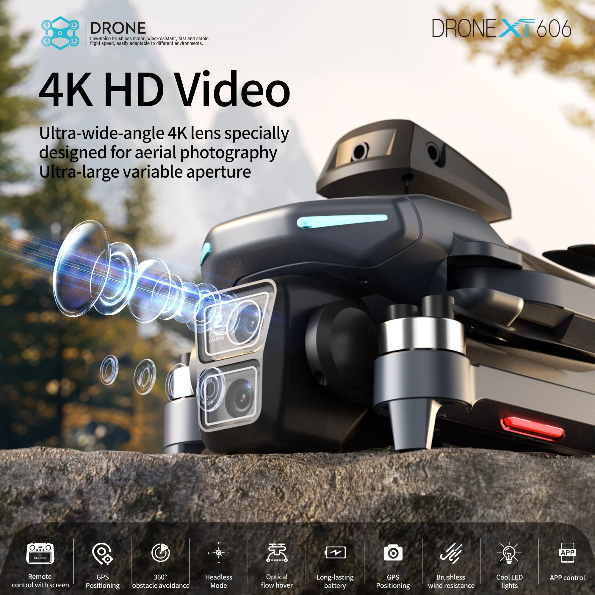 Drone GPS Originale XT606 MAX  - Drone Surveying recensione e prezzo