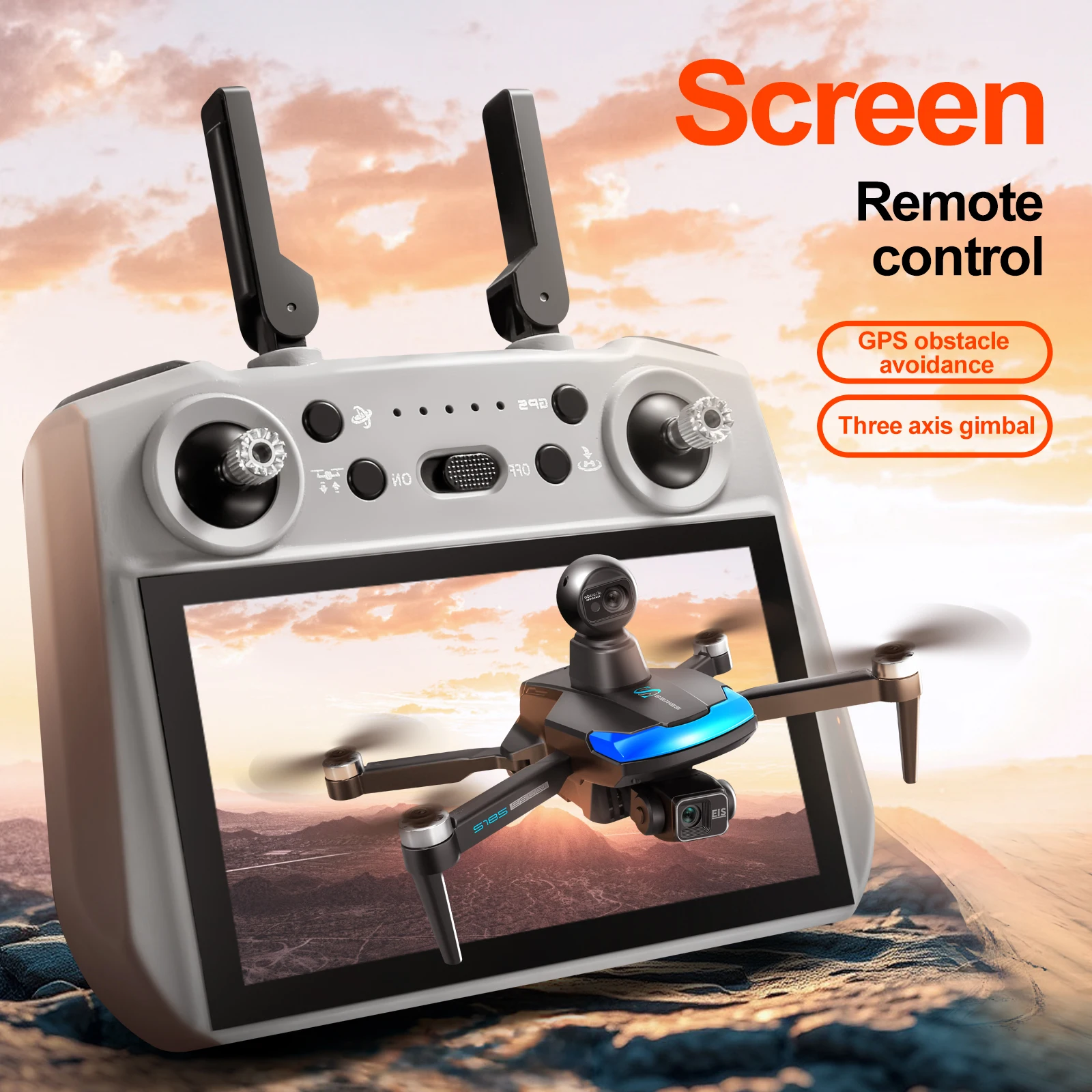 S185 Drone professionale 2.7K  - Drone Photogrammetry recensione e prezzo