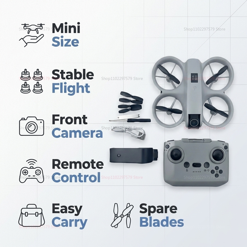 Mini Drone con Telecamera HD 8 - Drone Lidar recensione e prezzo