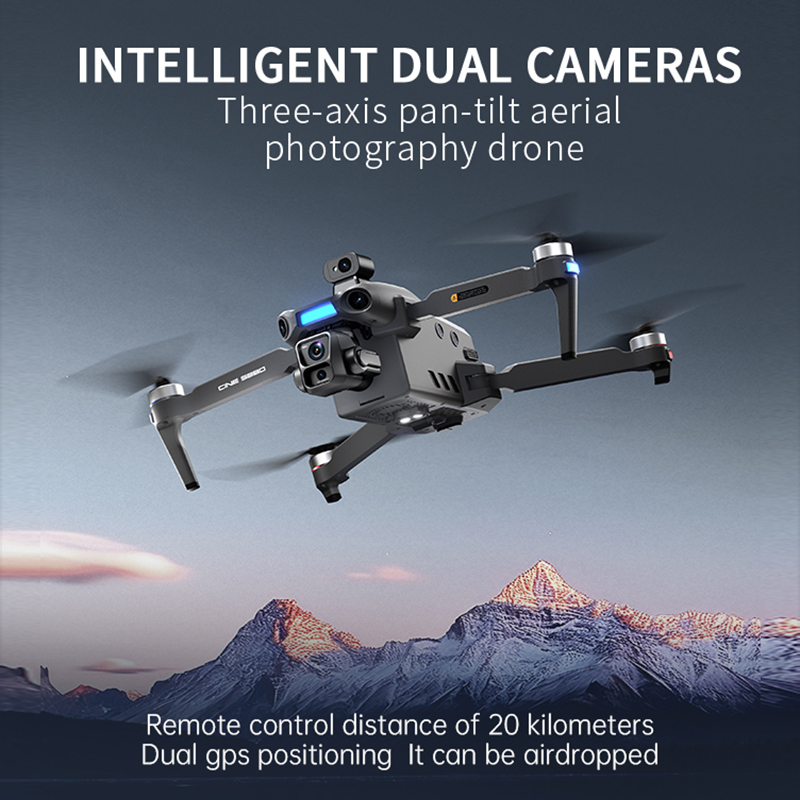 Nuovo Drone 2026 con Doppia Fo - Drone Aerial Photography recensione e prezzo