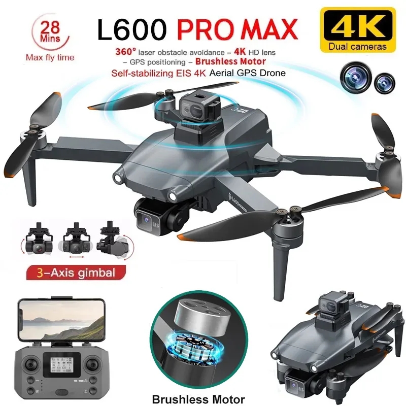 L600 PRO MAX GPS Drone Profess - Drone Lidar recensione e prezzo