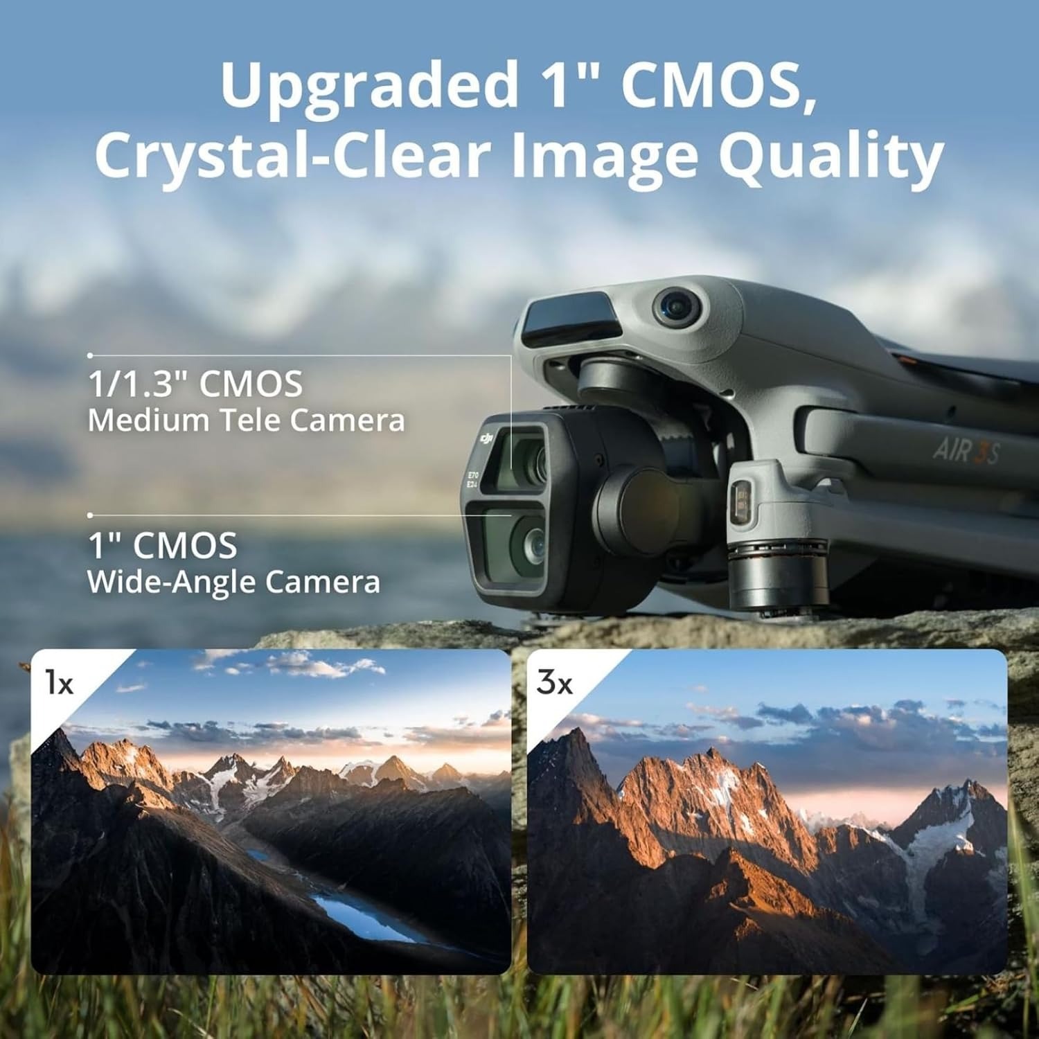 DJI Air 3S Fly More Combo (Tel - Dji Drone Air 3 recensione e prezzo